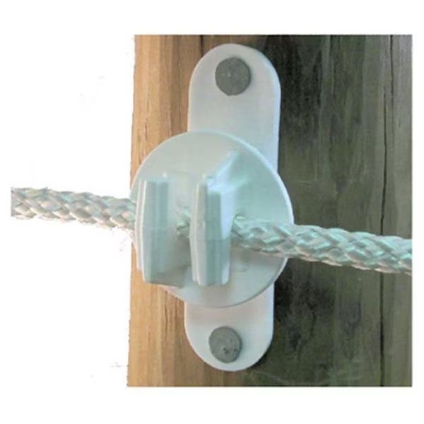 Dare Products SNUG HTW Wood Or Vinyl Post Insulator; Equine White; 25 Piece, Dare Products, Mfr#: 145633